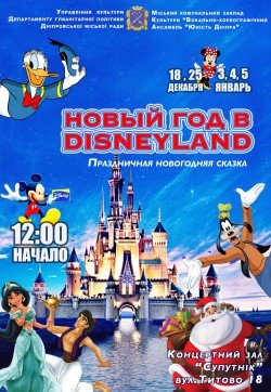 Новый год в DisneyLande . Днепр